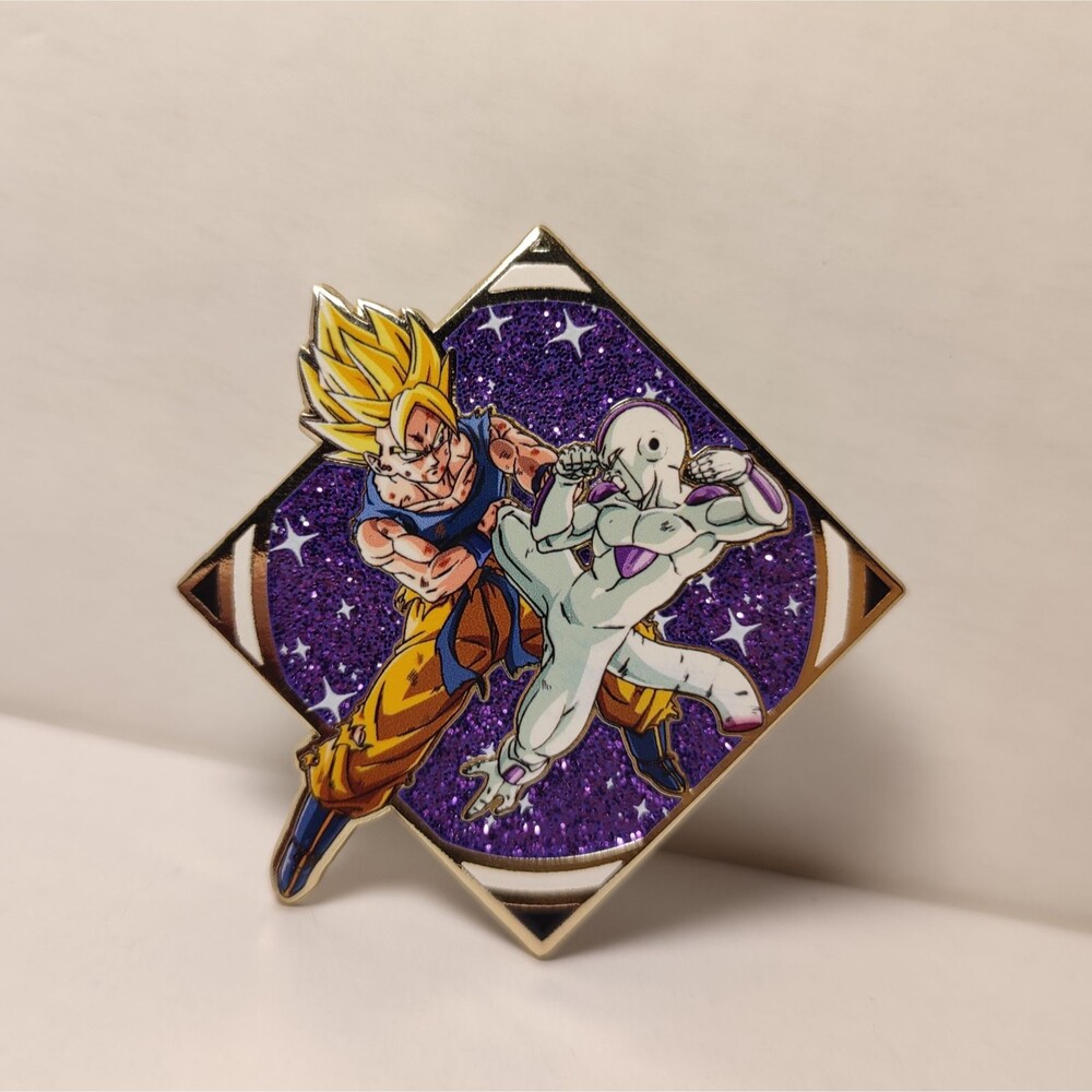 Dragon Ball Z Goku Vs Freiza Enamel Pin Official DBZ Famous Moments Blind Series